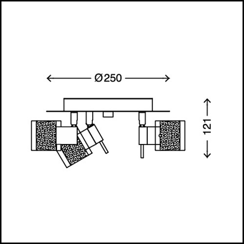 LED Bad-Leuchte Lampe IP44 Badezimmer-Strahler Decken-Spot 3-flammig ... LED Bad-Leuchte Lampe IP44 Badezimmer-Strahler Decken-Spot 3-flammig ...